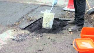 Repair Potholes Permanently with Ultracrete Permanent Pothole Repair [upl. by Silden46]