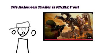 Reacting to the NEW TDS HALOWEEN TRAILER1 [upl. by Luar]