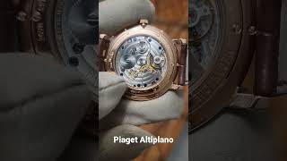 Piaget Altiplano 18k rose gold movement 838P just 25mm thin [upl. by Gnouhp]