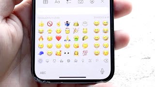 How To Get New Emojis On Your iPhone 2022 [upl. by Dorothea]