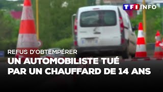 Refus dobtempérer  un automobiliste tué par un chauffard de 14 ans [upl. by Antonia803]