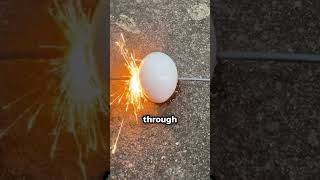 The Egg and Sparkler Experiment sparklingexperiments via TT [upl. by Hathaway2]