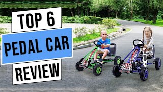 Best Pedal Car 2024  Top 6 Best Pedal Cars for Kids  Reviews [upl. by Suivatnad896]