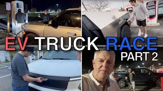 Cruising Through The South In 4 Electric Trucks Ocean To Ocean EV Truck Race Part 2 [upl. by Blaine]