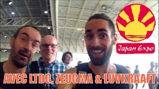 Bienvenue à la JAPAN EXPO 2016 Avec LTDG Zeugma amp Luvkraaft [upl. by Llertnad76]