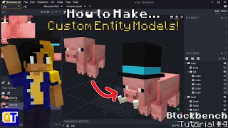 Blockbench Tutorial  How to Make Custom Entity Models  MannyQUESO [upl. by Ahsoyek]