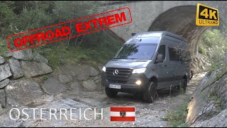 08 2023 Hymer 4K Grand Canyon S im Flussbett Offroad Extrem Drohne DJI [upl. by Yema]