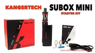 KangerTech SUBOX Mini Starter Kit Black Edition [upl. by Eisor]