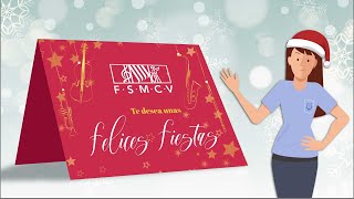 FELICITACION NAVIDAD FSMCV [upl. by Zolly485]