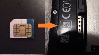 Micro sim card in Nano slot quothackquot [upl. by Westerfield]