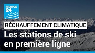 Dans les Alpes les stations de ski face au réchauffement climatique • FRANCE 24 [upl. by Patric]