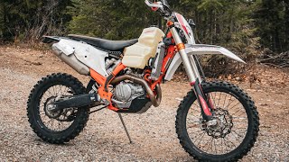 KTM 500 EXCF Skid Plate 2023 Intro by Outback Motortek [upl. by Anitsim]