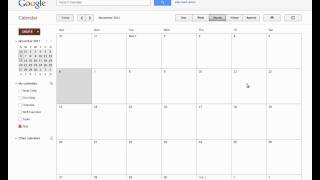 Using Google Calendars to Create a Shift Calendar [upl. by Gaivn198]