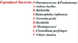 CAPSULATED BACTERIA amp FLAGELLATED BACTERIA MNEMONICS [upl. by Aver]