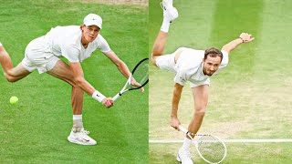 Sinner vs Medvedev Incredible Battle  Wimbledon 2024 [upl. by Xella354]