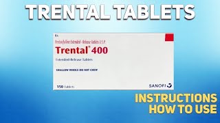 Trental tablets how to use Uses Dosage Side Effects Contraindications [upl. by Zosema821]