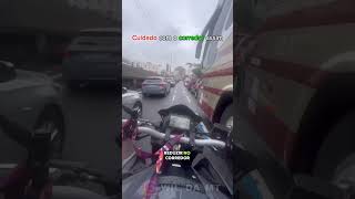 Cuidado com o corredor desse jeito ⚠️ moto motovlog moto grau grauecorte mt03 [upl. by Karoly]