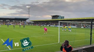 FUSTRATING EVENING Torquay united vs Plymouth Argyle match day highlights vlog 18072023 [upl. by Niwrek]