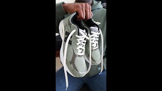 JJJJound 990v3 Unboxing  On Foot [upl. by Aiem]