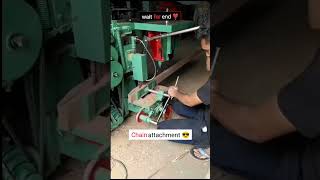 Chain attachment machine🤔✅ shorts viral treding woodworkingmachine chainmotriser carpentery [upl. by Sosthina]