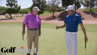 Rickie Fowler on How To Sink the MustMake 4Foot Putt  Golf Lessons  Golf Digest [upl. by Magee]