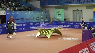 2016 China Super League FAN Zhendong  YAN Sheng Full MatchChinezeHD [upl. by Tessil]