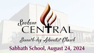 Sabbath School August 24 2024 [upl. by Ahsinotna3]