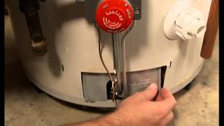 Bonfes  How to Light the Pilot Light on a Water Heater [upl. by Wilburt674]