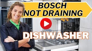 Bosch Dishwasher Troubleshooting Not Draining [upl. by Calloway]