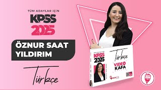 56 Çatı Özellikleri I  Öznur Saat Yıldırım KPSS TÜRKÇE 2024 [upl. by Arries]