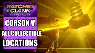 Ratchet amp Clank Rift Apart  Corson V All Collectible Locations [upl. by Armalda127]