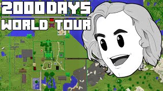 2000 Days  Hardcore Minecraft World Tour [upl. by Nipsirc762]