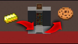 MINECRAFT  COMMENT FAIRE UN DISTRIBUTEUR AUTOMATIQUE A COOKIE  TheFiery [upl. by Yrevi]