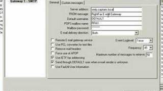 Setting up SMTP integration with Rightfax [upl. by Airitak]