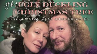 UGLY DUCKLING TREE  Reviving a Live Christmas Tree amp Free Ornaments [upl. by Gerrilee]