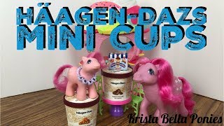 HÄAGENDAZS MINI CUP ICE CREAM REVIEW [upl. by Zigrang489]