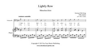 Lightly Row  Cello [upl. by Mundt]