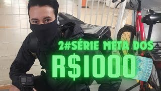 SÉRIE META DOS 1000 REAIS NA SEMANA ep2  DELIVERY DE BIKE [upl. by Oigolue623]