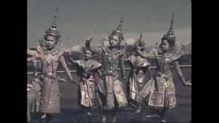 The Royal classical dance of SIAMThailand 1939 [upl. by Yarased386]