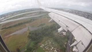 Landing at Mackay Airport Queensland Australia  10th September 2016 [upl. by Carrie]