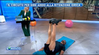 Il Mio Medico Tv2000  Esercizi per riattivare la circolazione e contrastare la ritenzione idrica [upl. by Urania835]