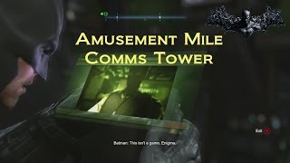 Batman Arkham Origins Amusement Mile Comms Tower [upl. by Gillett989]