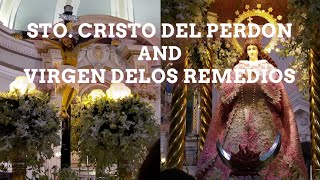 Sto Cristo Del Perdon and Virgen Delos Remedios 2019 [upl. by Avenej]