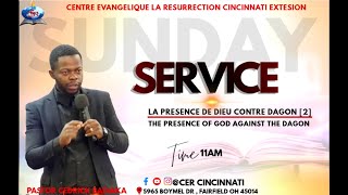 LA PRESENCE DE DIEU CONTRE LE DAGON  THE PRESENCE OF GOD AGAINST THE DAGON PASTOR CEDRICK BADIAKA [upl. by Gilmer]