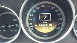 Mercedes 2012 c200 CGI Turbo 0100 in 67 seconds [upl. by Anatnom]