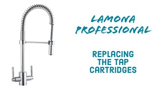 HOWDENS LAMONA GARDA PROFESSIONAL  How to Fix dripping tap Replace tap cartridge tapmagician [upl. by Eilahtan]