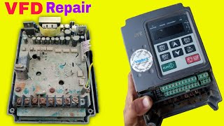 How to Repair VFD Inverter  Vfd OH2 fault repair  how to fix a Vfd [upl. by Krongold602]