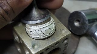 New Design Silver Ring Making 2024  How To a Make Ring Silver Band [upl. by Burd]