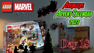 Lego Marvel Studios Avengers Advent Calendar Day 18 [upl. by Hanschen]