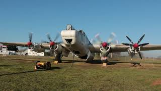 Avro Shackleton Engine Run 21st January 2023 Coventry Airport No music just pure engine sound [upl. by Charline]